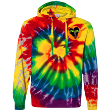 Load image into Gallery viewer, BK Logo Tie-Dyed Pullover Hoodie
